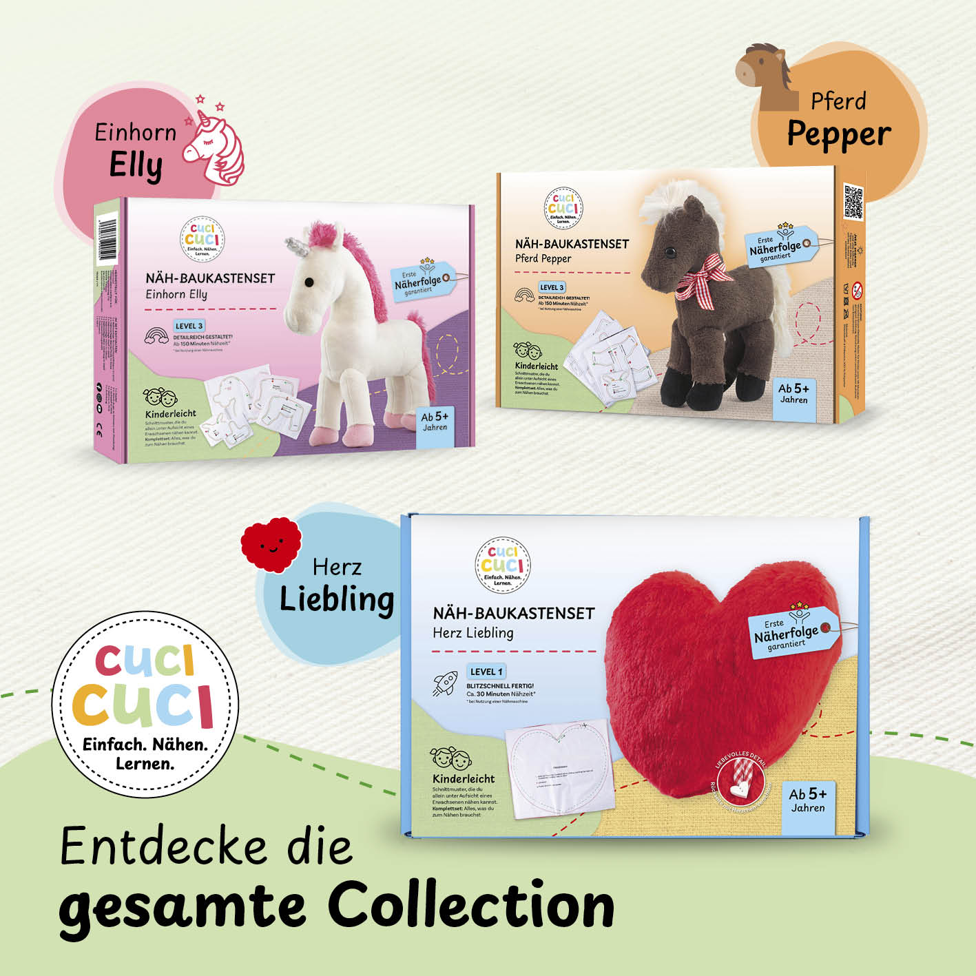 Die gesamte Collection.