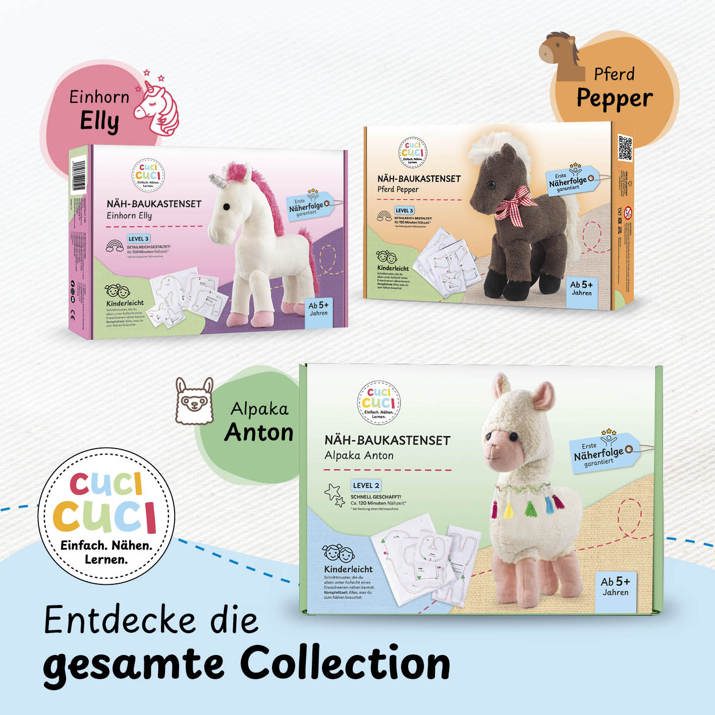 Die gesamte Collection.