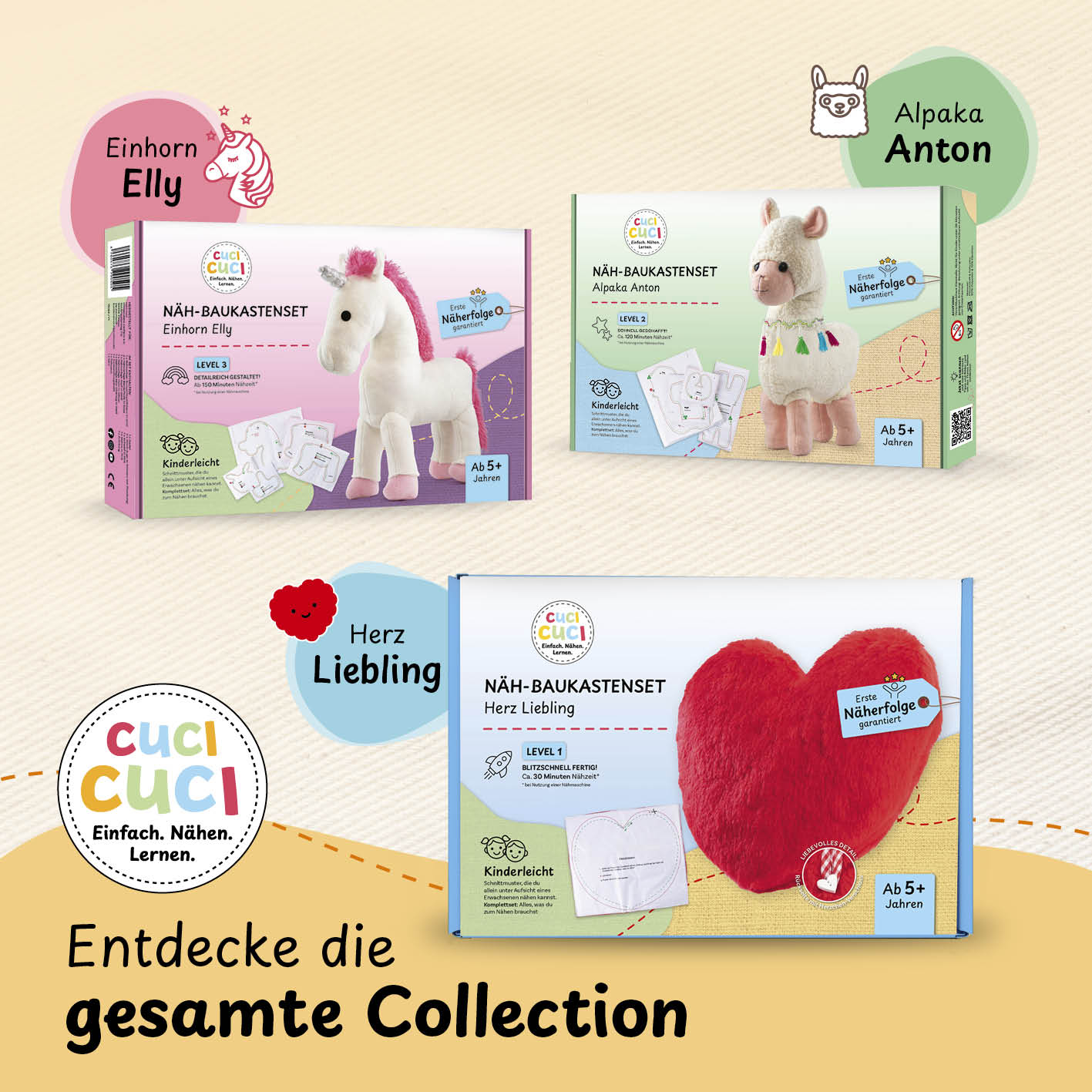 Die gesamte Collection.