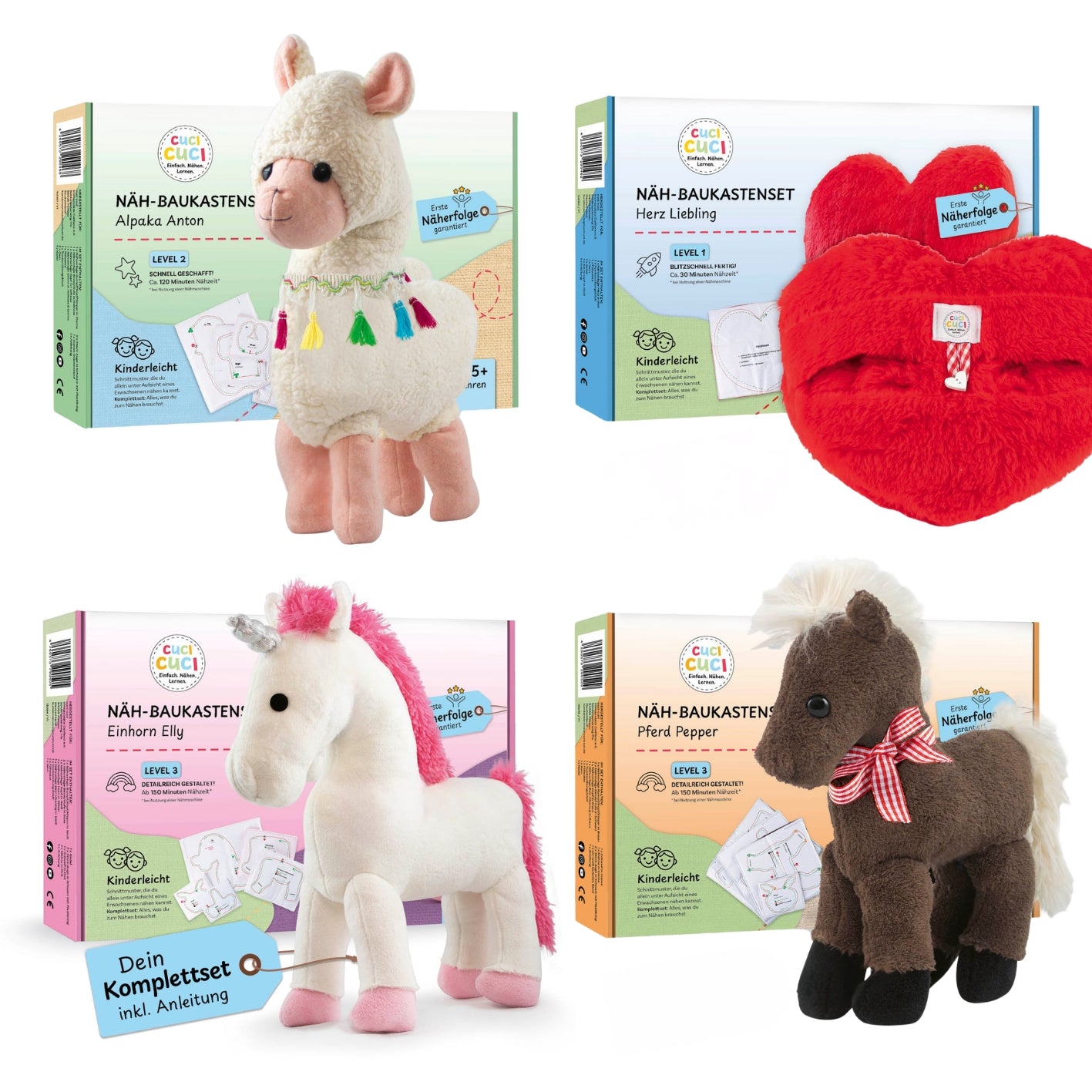 Die ganze Collection.